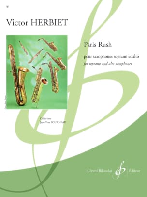 Paris Rush Victor Herbiet Partition Saxophone