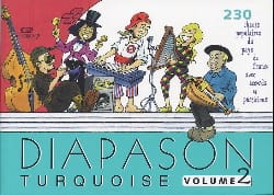 Diapason turquoise volume 2 Partition Chanson française