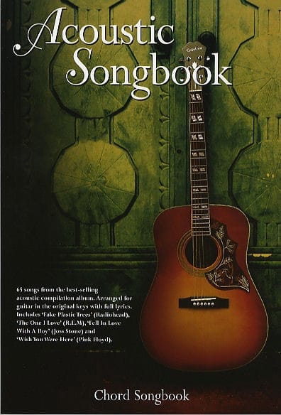 Acoustic Songbook Partition Guitare