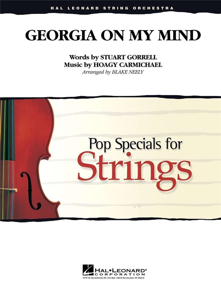 Georgia On My Mind Hoagy Carmichael Partition