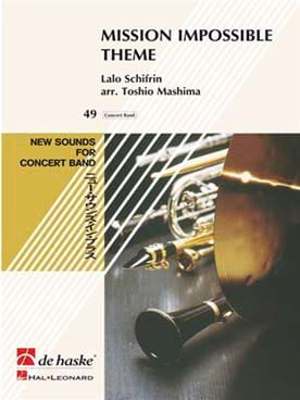 Mission Impossible Theme - Score Lalo Schifrin Partition Grand format
