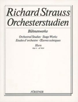 Orchester studien - Bühnenwerke études d'orchestre volume 4