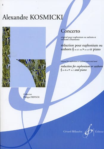 Concerto Alexandre Kosmicki Partition Tuba