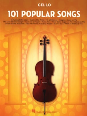 101 Popular Songs Partition Violoncelle