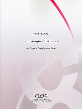 Chroniques estivales Pascal Proust Partition Saxophone