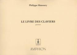 Le Livre Des Claviers - Philippe Manoury - Partition