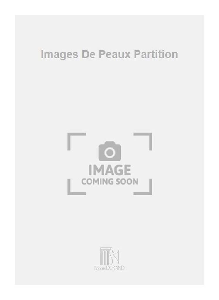 Images de peaux Bruno Giner Partition Ensemble de percussions