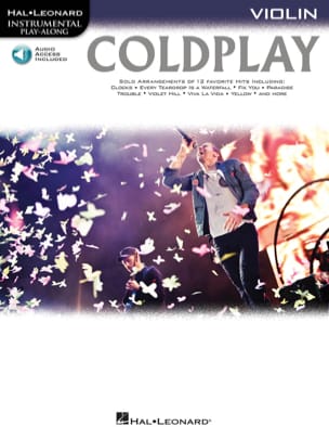 Coldplay Play-Along - Violon Coldplay Partition Violon