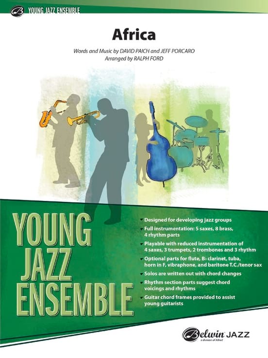 Africa Paich David / Porcaro Jeff Partition ENSEMBLES, BANDS
