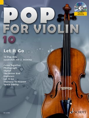 Pop for Violin Volume 10 - Let It Go Partition Violon