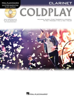 Coldplay - Clarinette Play-Along Coldplay Partition Clarinette