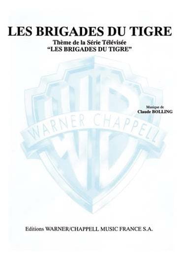 Les Brigades du Tigre Claude Bolling Partition Musique de film