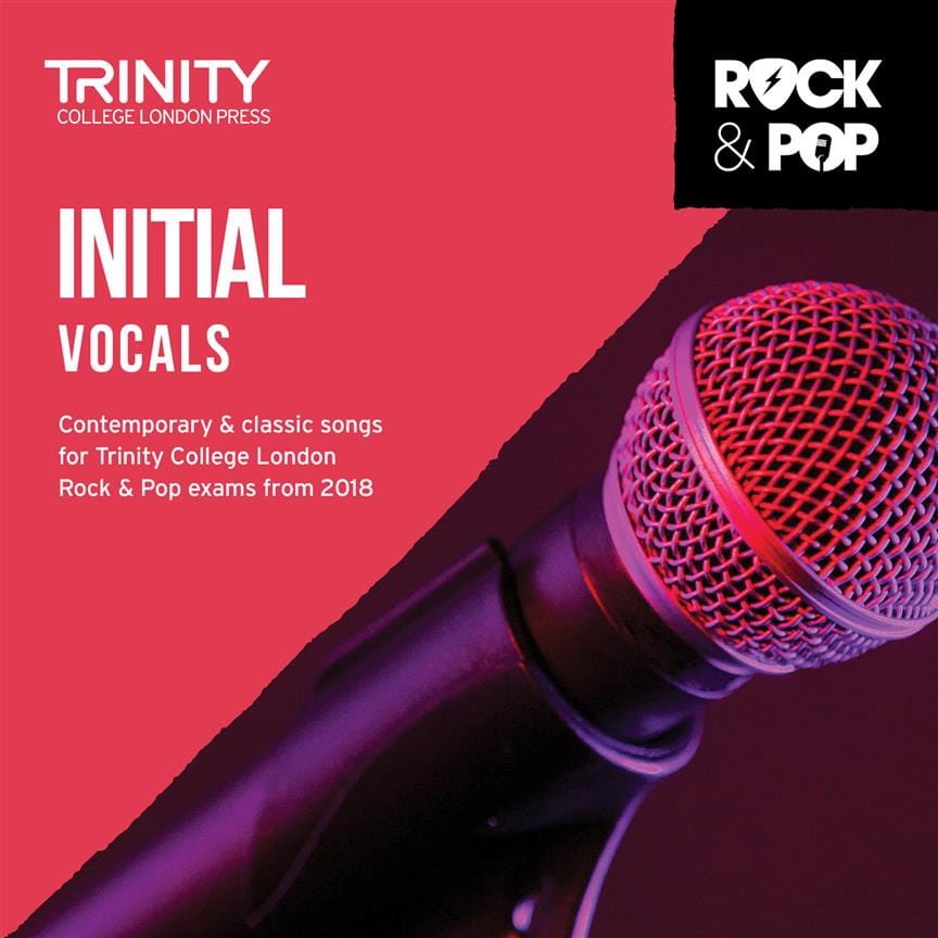 Trinity Rock and Pop 2018-20 Vocals Initial CD Partition