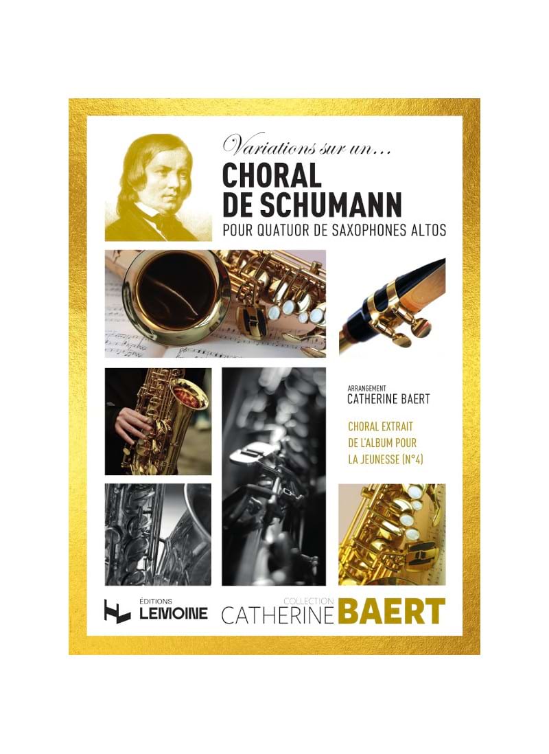 Variations sur un Choral de Schumann Catherine Baert Partition