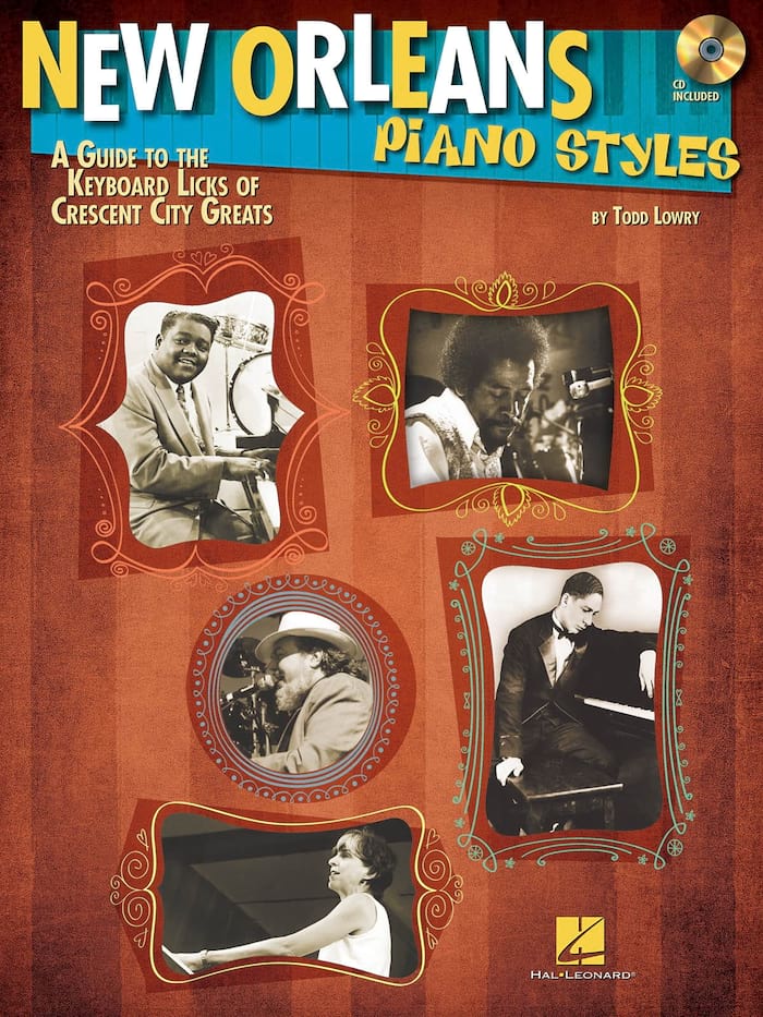New Orleans piano styles Todd Lowry Partition Piano