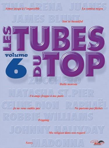 Les tubes du top volume 6 Partition Chanson française