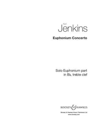 Euphonium Concerto - Bb Treble clef Karl Jenkins Partition Tuba