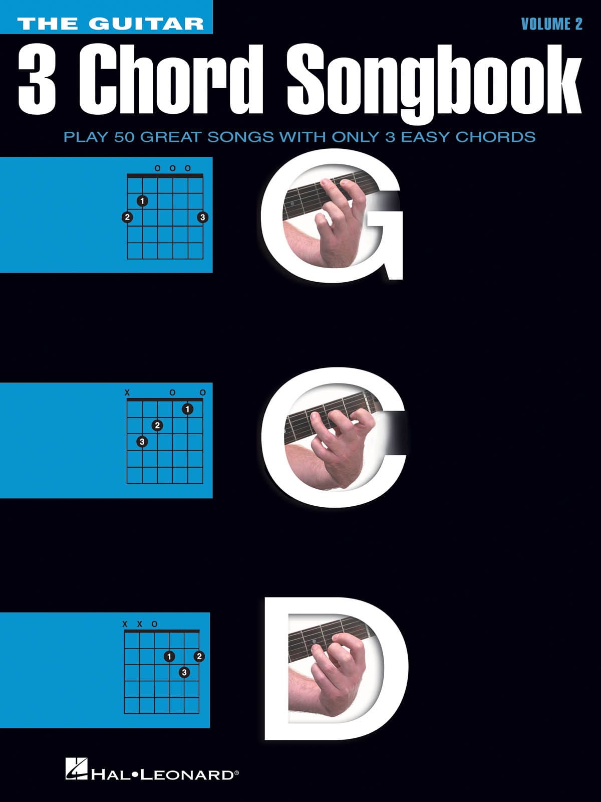 The Guitar Three-Chord Songbook - Volume 2 G-C-D - Partition