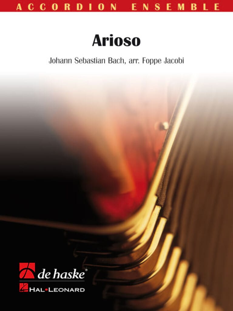 Arioso (arr. Jacobi) BACH Partition