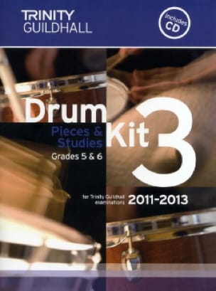 Drum kit 3 - Pieces & Studies Grades 5 & 6 Partition Batterie