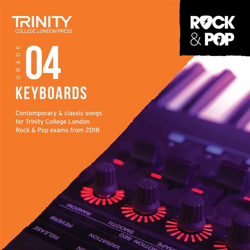 Trinity Rock and Pop 2018-20 Keyboards Grade 4 CD Partition