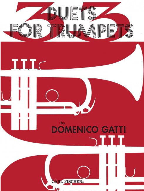 33 Celebrated Duets Domenico Gatti Partition Trompette