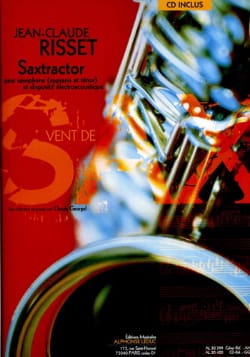 Saxtractor Jean-Claude Risset Partition Saxophone