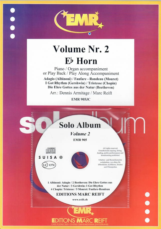 Solo Album Volume 02 Partition Cor