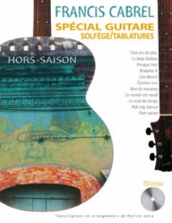 Hors Saison Spécial Guitare Françis Cabrel Partition Chanson française