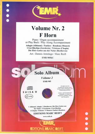 Feuillez l'ouvrage Solo Album Volume 02 - Partition - Cor