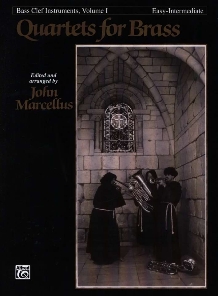 Quartets For Brass Bass Clef Volume 1 - Easy-Intermediate -