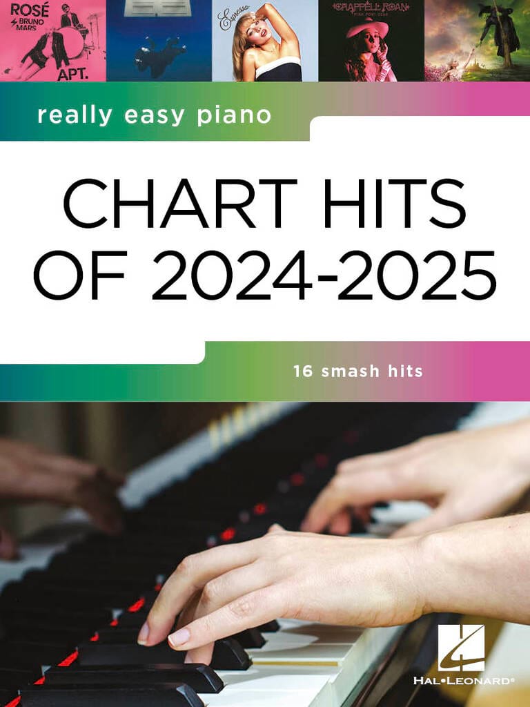 Really Easy Piano: Chart Hits of 2024-2025 Partition Pop / Rock