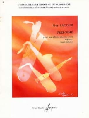 Prélodie - Guy Lacour - Partition - Saxophone