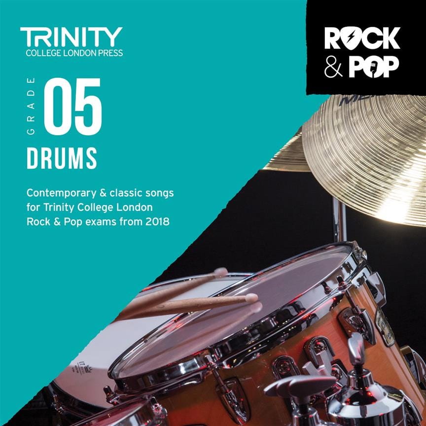 Trinity Rock and Pop 2018-20 Drums Grade 5 CD Partition