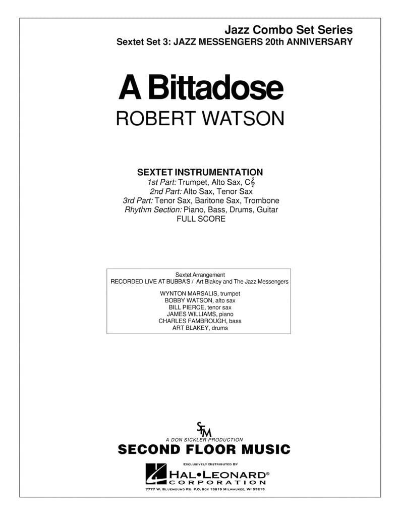 A Bittadose Watson Robert Partition