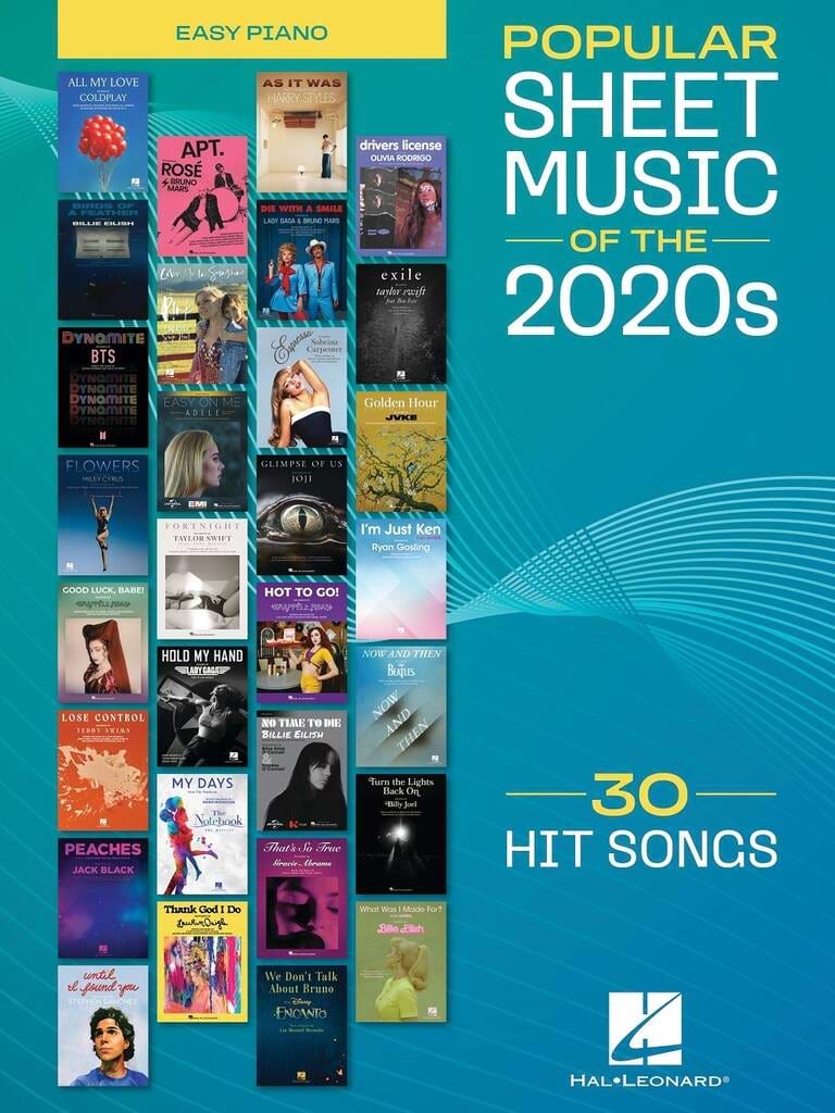 Popular Sheet Music of the 2020s Partition Pop / Rock