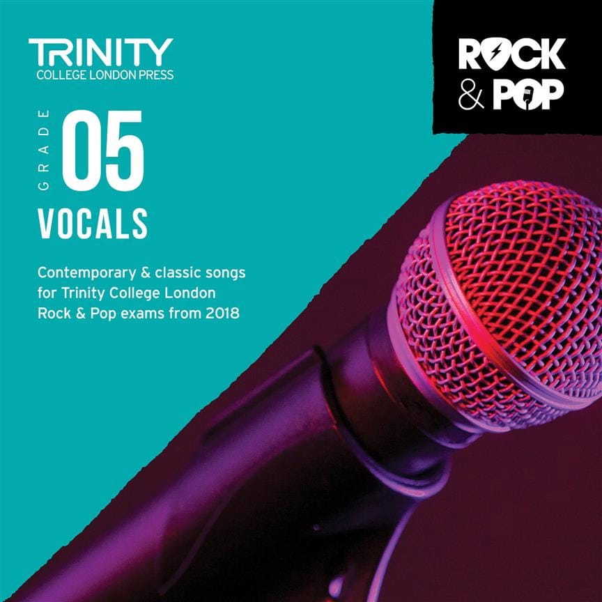 Trinity Rock and Pop 2018-20 Vocals Grade 5 CD Partition