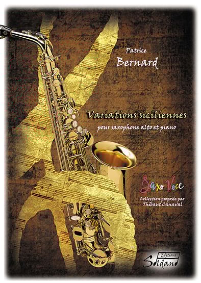 Variations siciliennes Patrice Bernard Partition Saxophone
