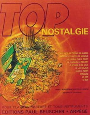 Top Nostalgie Partition Chanson française