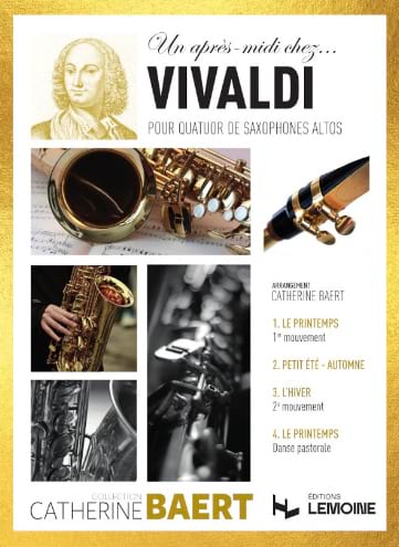 Un après-midi chez... Vivaldi VIVALDI Partition Saxophone