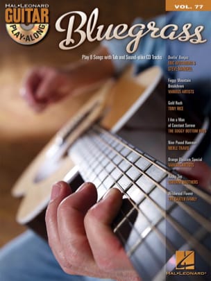 Guitar Play-Along Volume 77 - Bluegrass Partition Guitare