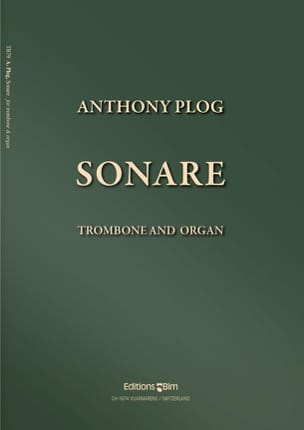 Sonare Anthony Plog Partition Trombone