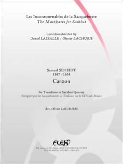Canzon - Quatuor de Trombones Samuel Scheidt Partition Trombone