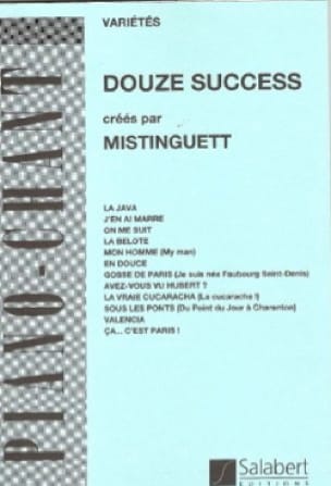 12 Succès Mistinguett Partition Chanson française