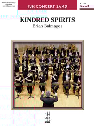 Parcourir les pages de Kindred Spirits (c/b) - Brian Balmages - Partition