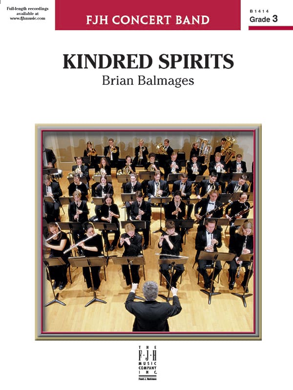 Kindred Spirits (c/b) Brian Balmages Partition
