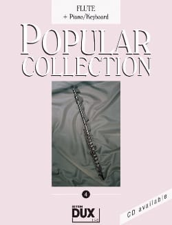 Popular collection volume 4 Partition Flûte traversière