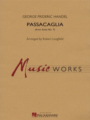 Passacaglia (from Suite No. 7) HAENDEL Partition ENSEMBLES, BANDS