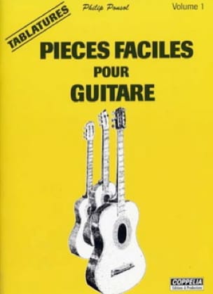 Pièces Faciles Pour Guitare Volume 1 Partition Guitare