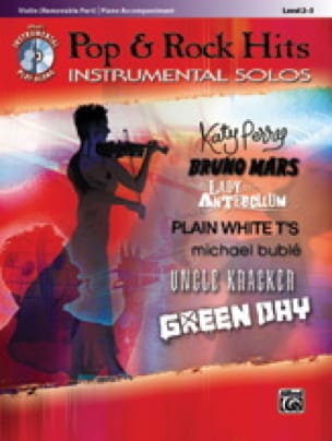 Pop & Rock hits - Instrumental solos Partition Violon